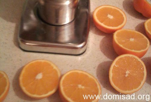 Разрезанные апельсины