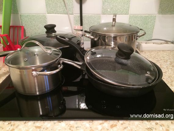 посуда, индукционный, плита, сковорода, кастрюля, индукционных плит